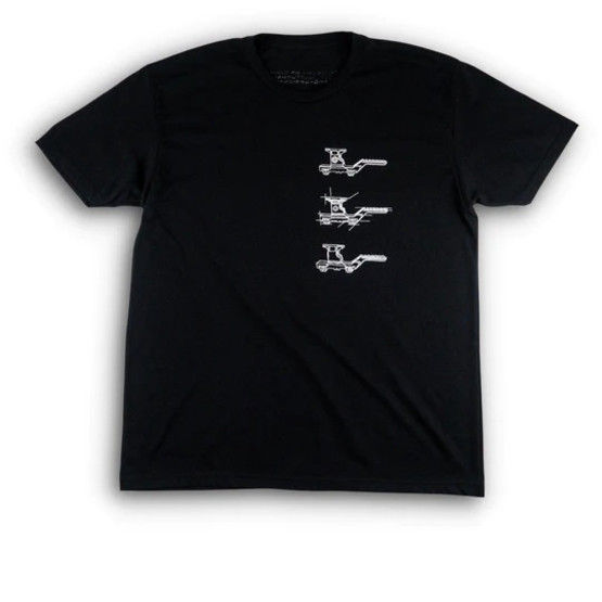 GBRS Group Nocturnal Professionals Shirt in black from front